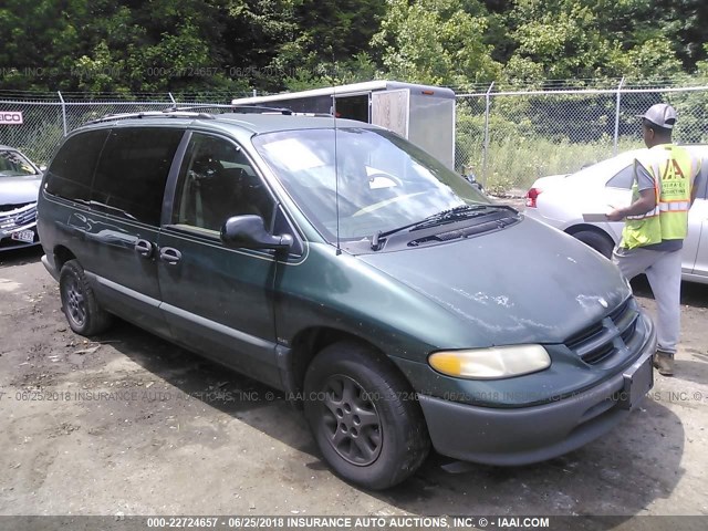 1B4GP44R8TB294439 - 1996 DODGE GRAND CARAVAN SE GREEN photo 1