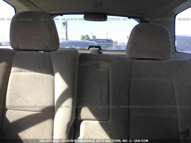 KM8SC83D01U091791 - 2001 HYUNDAI SANTA FE GLS/LX GREEN photo 8