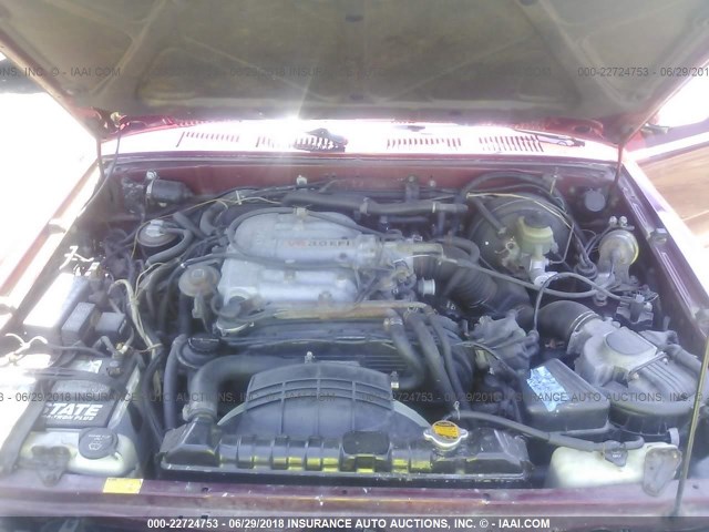 JT3VN39W6M0059273 - 1991 TOYOTA 4RUNNER VN39 SR5 红色 照片 10