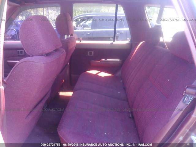 JT3VN39W6M0059273 - 1991 TOYOTA 4RUNNER RED photo 8