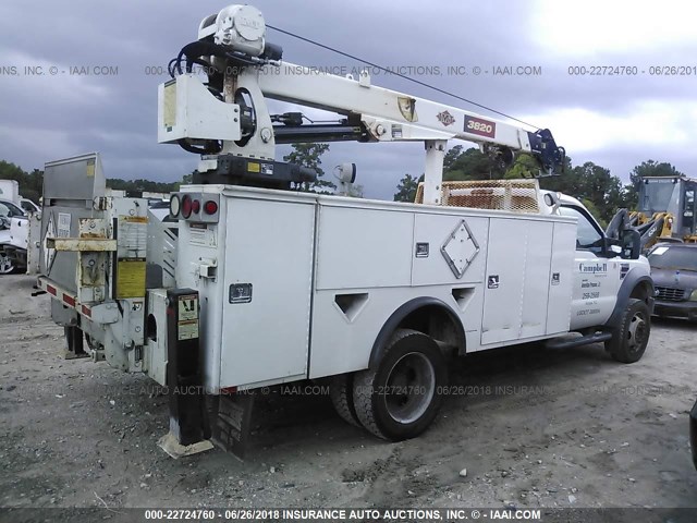 1FDAF5HR6AEB33283 - 2010 FORD F550 SUPER DUTY WHITE photo 7