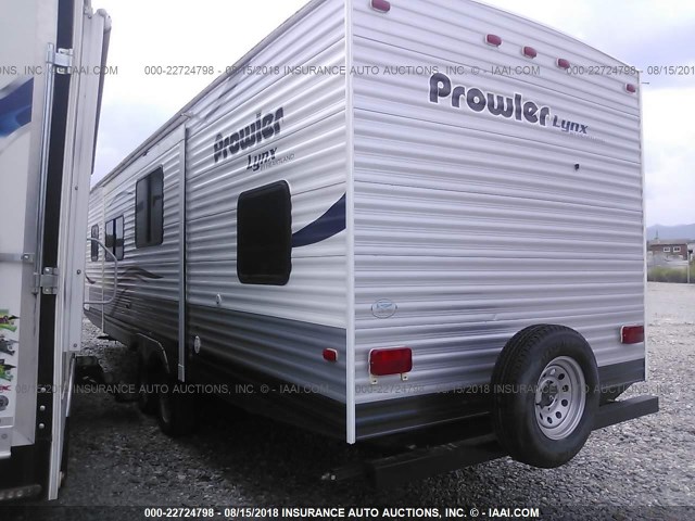 5SFPB3321EE273270 - 2014 HEARTLAND PROWLER  WHITE photo 3