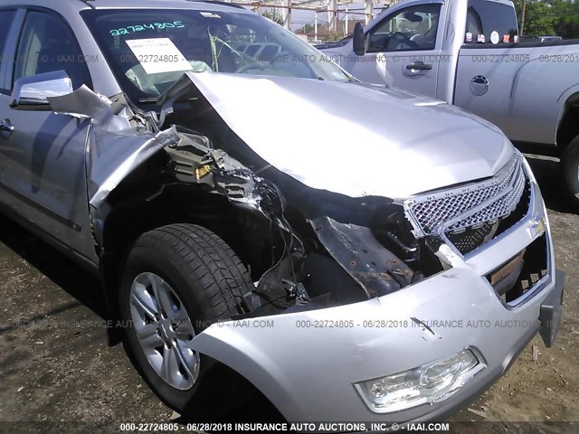 1GNER13D99S171449 - 2009 CHEVROLET TRAVERSE LS SILVER photo 6