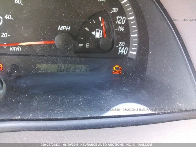 4T1BE32K42U055360 - 2002 TOYOTA CAMRY LE/XLE/SE წითელი ფოტო 7