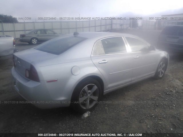 1G1ZC5EUXCF270290 - 2012 CHEVROLET MALIBU 1LT 白色 照片 4