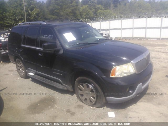 5LMFU27R04LJ12115 - 2004 LINCOLN NAVIGATOR BLACK photo 1