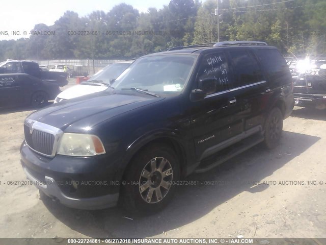 5LMFU27R04LJ12115 - 2004 LINCOLN NAVIGATOR BLACK photo 2