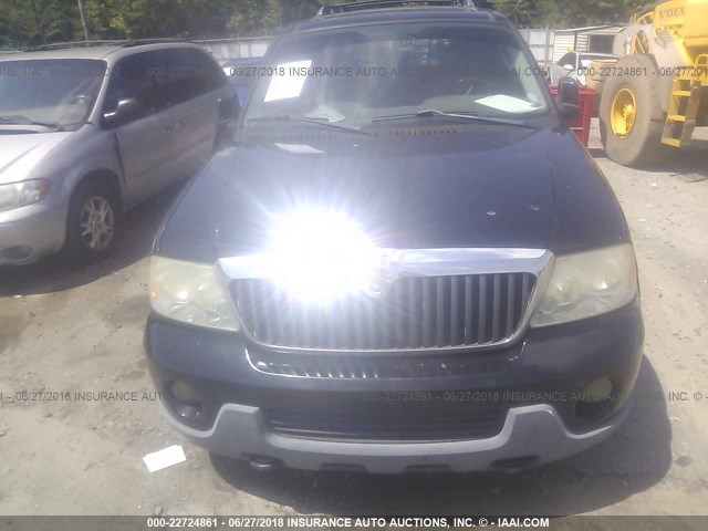 5LMFU27R04LJ12115 - 2004 LINCOLN NAVIGATOR BLACK photo 6