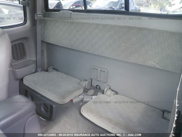 5TESM92N32Z079449 - 2002 TOYOTA TACOMA XTRACAB PRERUNNER ვერცხლისფერი ფოტო 8