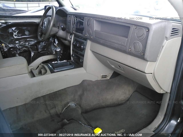 1J8HG48K27C690346 - 2007 JEEP COMMANDER 黑色 照片 5