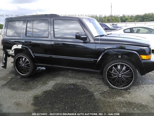 1J8HG48K27C690346 - 2007 JEEP COMMANDER 黑色 照片 6