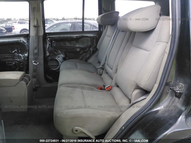 1J8HG48K27C690346 - 2007 JEEP COMMANDER 黑色 照片 8