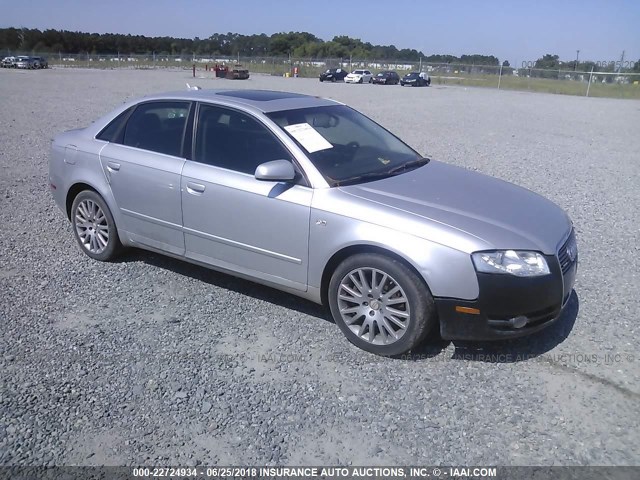 WAUDF78E16A256849 - 2006 AUDI A4 2.0T QUATTRO SILVER photo 1