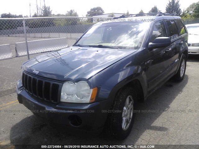 1J4GR48K46C345230 - 2006 JEEP GRAND CHEROKEE LAREDO/COLUMBIA/FREEDOM BLUE photo 2