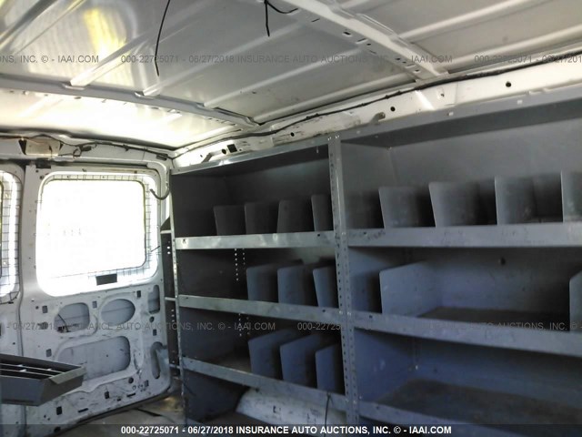 1FTNE24W84HA44627 - 2004 FORD ECONOLINE E250 VAN WHITE photo 8