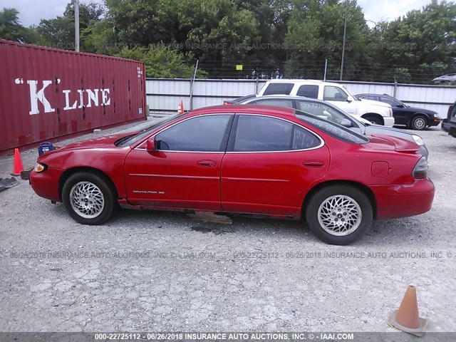 1G2WJ52M2XF332182 - 1999 PONTIAC GRAND PRIX SE 红色 照片 6