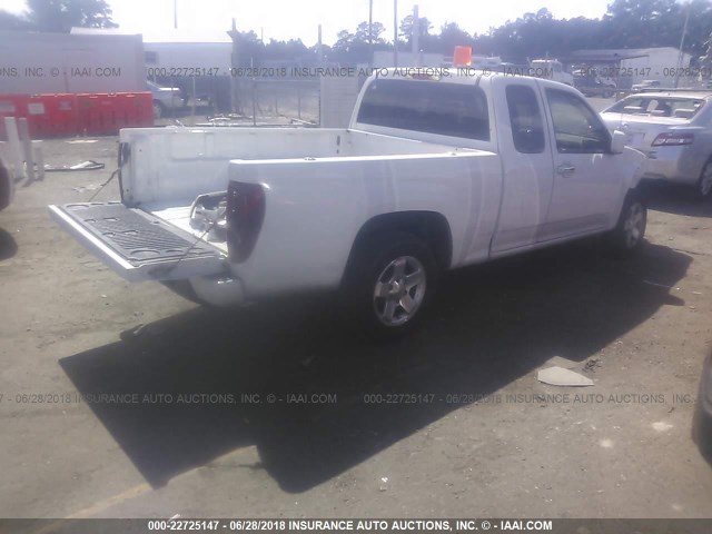 1GCESCF97C8154458 - 2012 CHEVROLET COLORADO LT WHITE photo 4