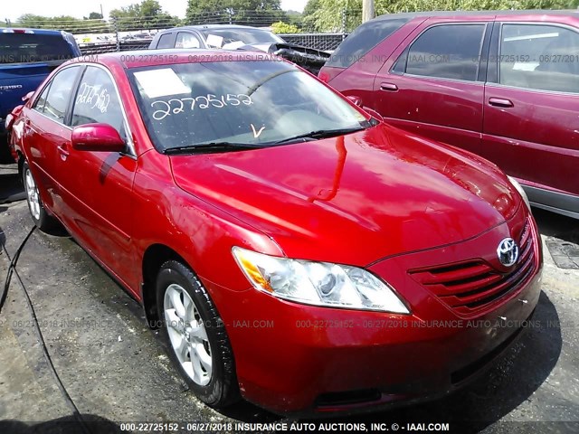 4T4BE46K69R079904 - 2009 TOYOTA CAMRY SE/LE/XLE MAROON photo 1