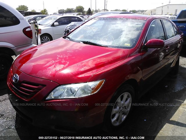 4T4BE46K69R079904 - 2009 TOYOTA CAMRY SE/LE/XLE MAROON photo 2