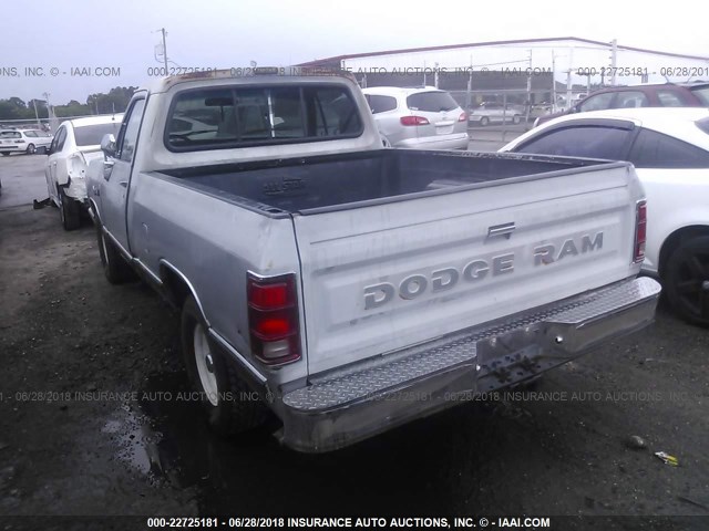 1B7FE06Y9KS091236 - 1989 DODGE D-SERIES D100 SILVER photo 8