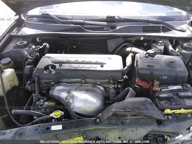 4T1BE32K84U295188 - 2004 TOYOTA CAMRY LE/XLE/SE 绿色 照片 10