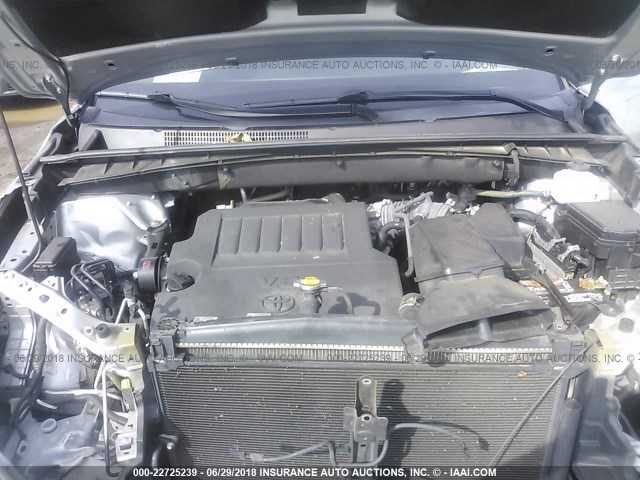 5TDKKRFH0ES035758 - 2014 TOYOTA HIGHLANDER XLE ლურჯი ფოტო 10