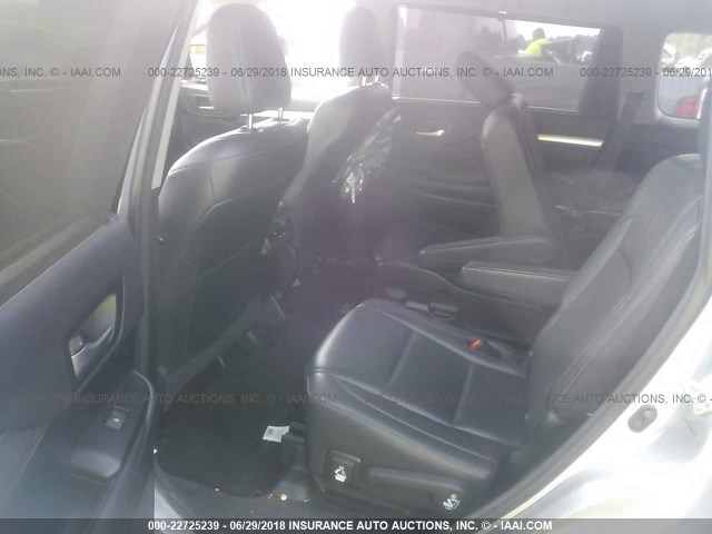 5TDKKRFH0ES035758 - 2014 TOYOTA HIGHLANDER XLE ლურჯი ფოტო 8