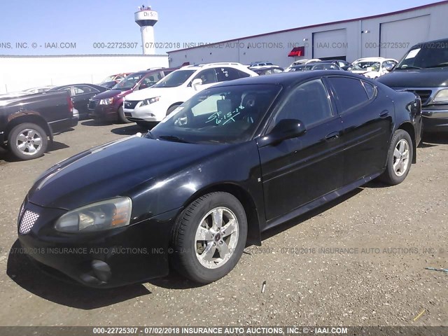 2G2WP552161204157 - 2006 PONTIAC GRAND PRIX შავი ფოტო 2