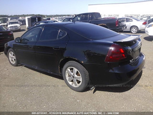 2G2WP552161204157 - 2006 PONTIAC GRAND PRIX შავი ფოტო 3