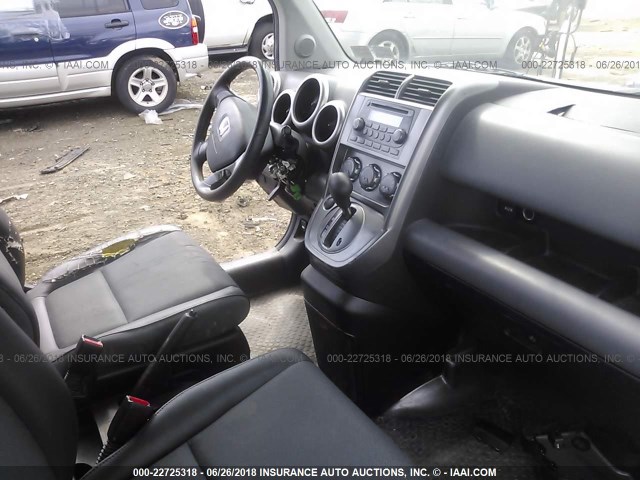 5J6YH28593L052327 - 2003 HONDA ELEMENT EX SILVER photo 5