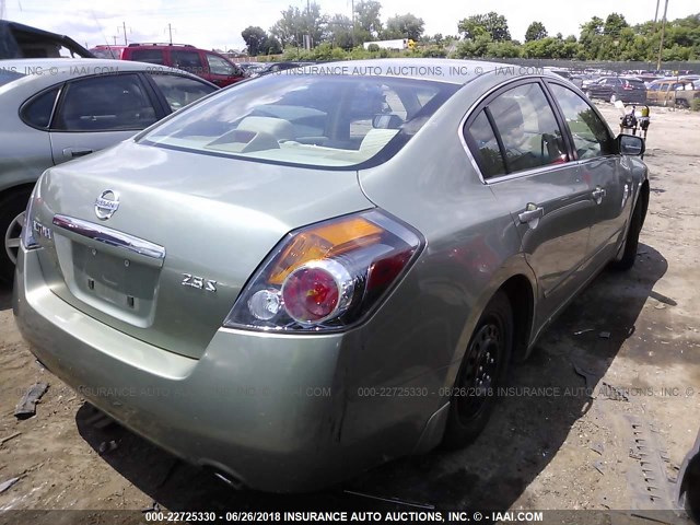 1N4AL21E97C232743 - 2007 NISSAN ALTIMA 2.5/2.5S GREEN photo 4