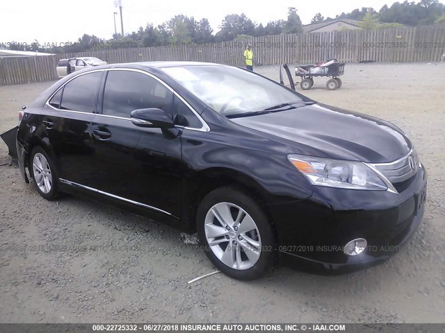 JTHBB1BA8B2043800 - 2011 LEXUS HS 250H BLACK photo 1