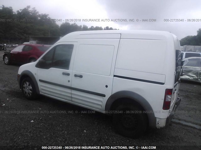 NM0LS7CNXAT002083 - 2010 FORD TRANSIT CONNECT XL WHITE photo 3