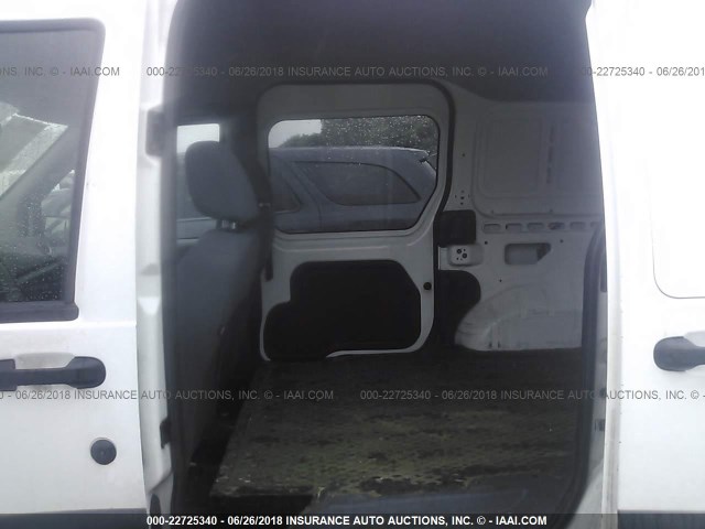 NM0LS7CNXAT002083 - 2010 FORD TRANSIT CONNECT XL WHITE photo 8