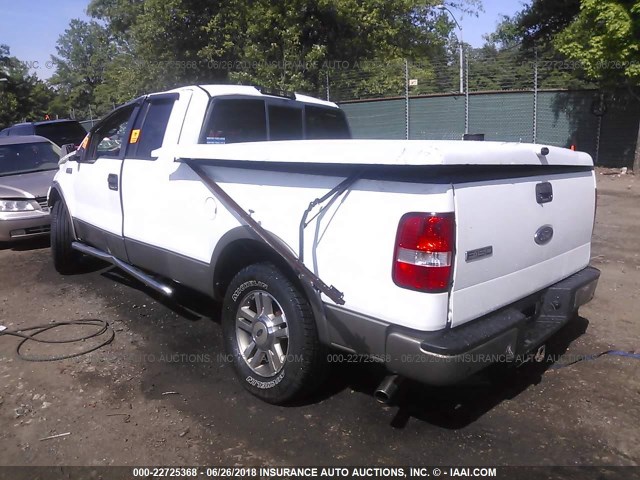 1FTPX14564NA84419 - 2004 FORD F150 WHITE photo 3