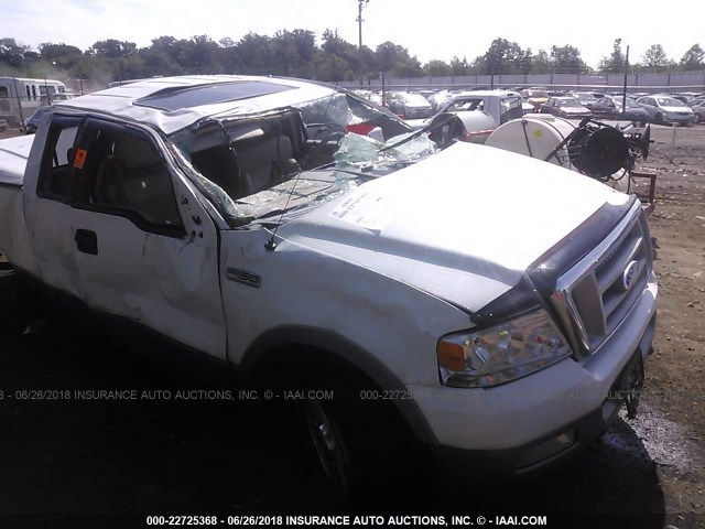 1FTPX14564NA84419 - 2004 FORD F150 WHITE photo 6