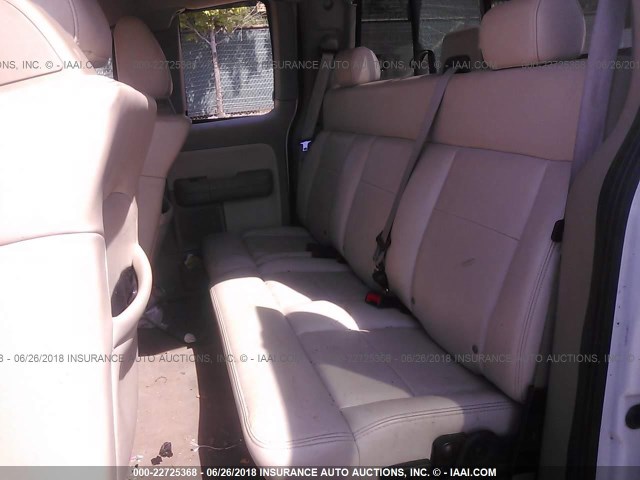 1FTPX14564NA84419 - 2004 FORD F150 WHITE photo 8