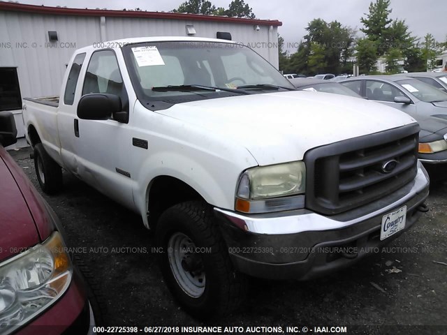 1FTSX31P73EC94909 - 2003 FORD F350 SRW SUPER DUTY WHITE photo 1