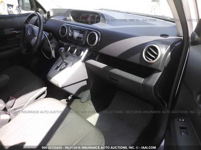 JTLKE50EX81047288 - 2008 TOYOTA SCION XB ვერცხლისფერი ფოტო 5