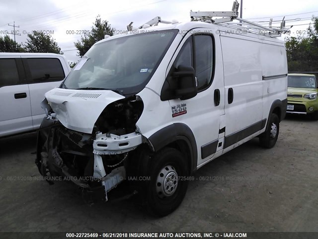 3C6TRVAG5FE514381 - 2015 RAM PROMASTER 1500 1500 STANDARD WHITE photo 2