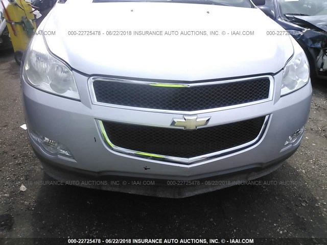 1GNER13D39S117080 - 2009 CHEVROLET TRAVERSE LS SILVER photo 6