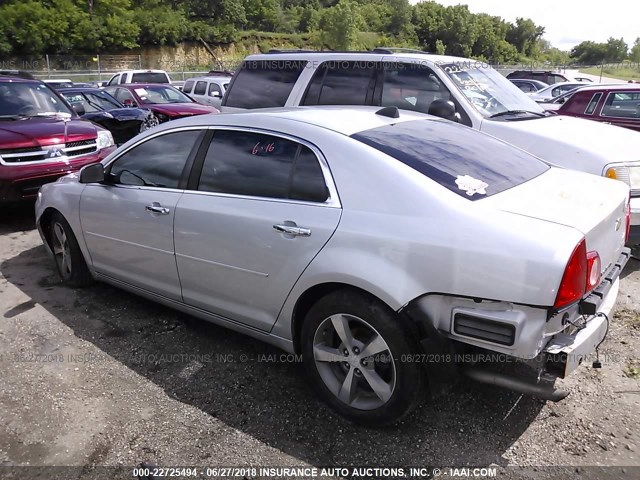 1G1ZC5E07CF321970 - 2012 CHEVROLET MALIBU 1LT 银色 照片 3