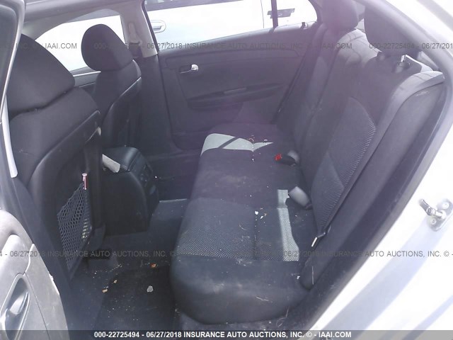 1G1ZC5E07CF321970 - 2012 CHEVROLET MALIBU 1LT 银色 照片 8
