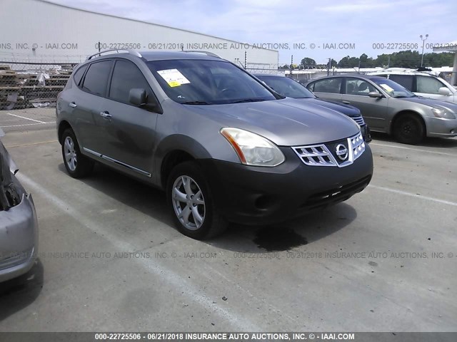 JN8AS5MT5BW562688 - 2011 NISSAN ROGUE S/SV/KROM GRAY photo 1