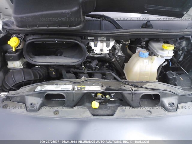 3C6TRVAG2HE531609 - 2017 RAM PROMASTER 1500 1500 STANDARD WHITE photo 10