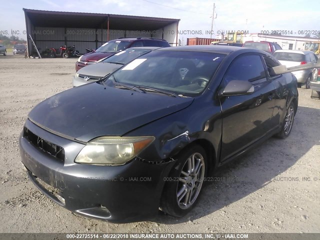 JTKDE177760100092 - 2006 TOYOTA SCION TC 灰色 照片 2