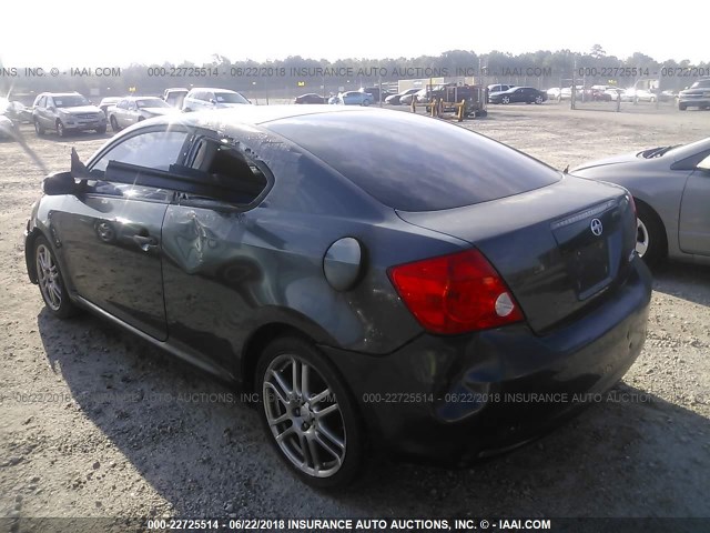 JTKDE177760100092 - 2006 TOYOTA SCION TC 灰色 照片 3