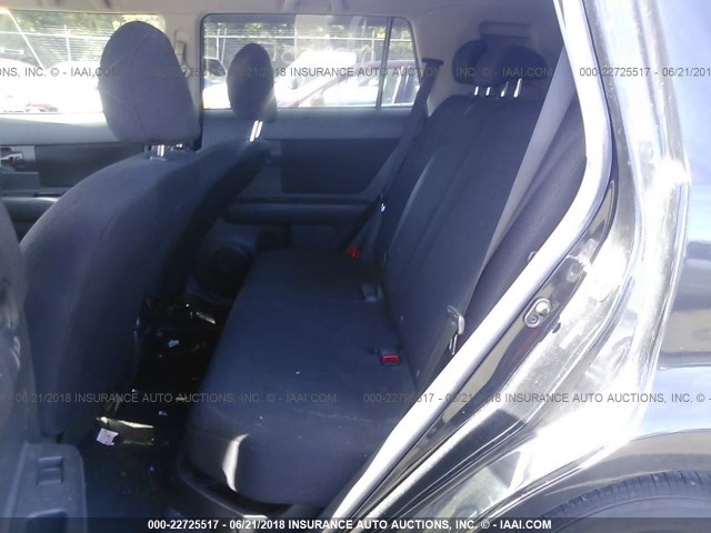 JTLKE50E481015873 - 2008 TOYOTA SCION XB შავი ფოტო 8