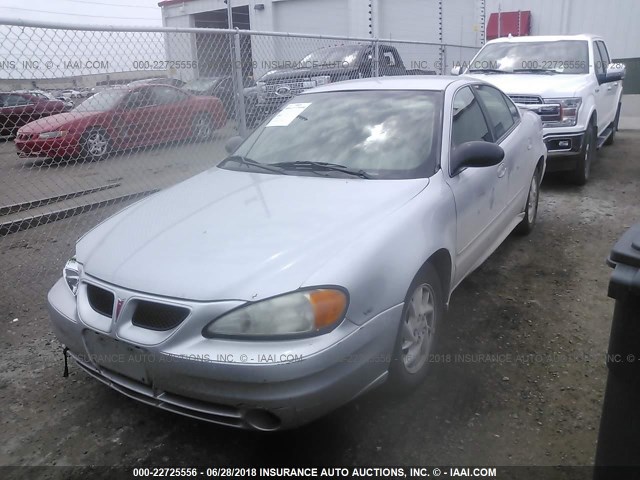 1G2NF52E84C211465 - 2004 PONTIAC GRAND AM SE1 SILVER photo 2