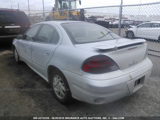 1G2NF52E84C211465 - 2004 PONTIAC GRAND AM SE1 SILVER photo 3